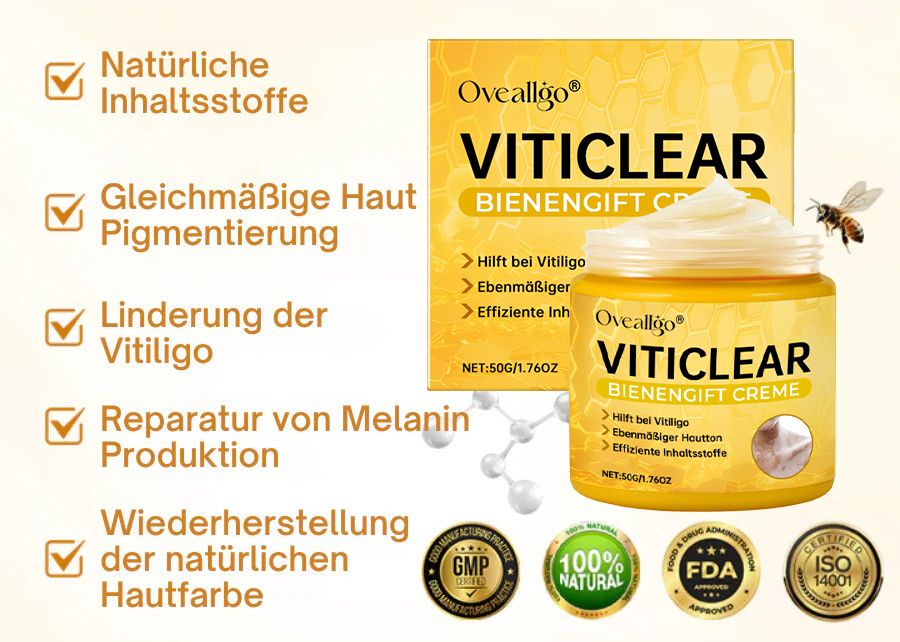 Oveallgo® VitiClear Bienengift Creme Promax