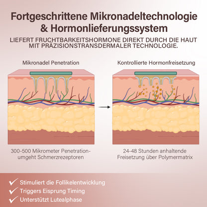 Oveallgo® FertiliPatch Mikronadel-System zur Steigerung der Fruchtbarkeit